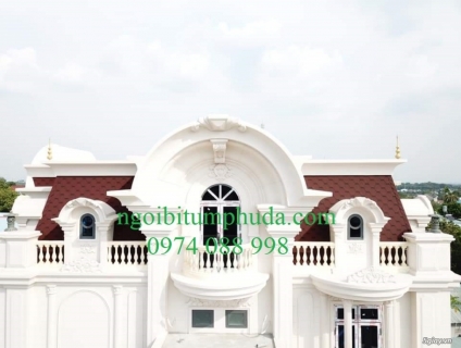 Tấm lợp bitum rắc đá nhập khẩu thổ nhĩ kỳ