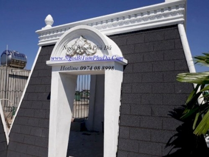 Tấm lợp nhựa đường rắc đá, tấm bitum thổ nhĩ kỳ, ngói dán mái bê tông