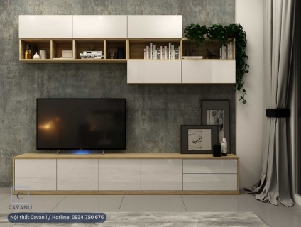 73 mẫu kệ tivi gỗ MDF mới nhất phong cách hiện đại - Nội Thất Cavanli