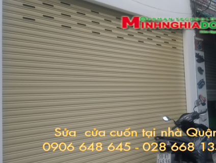 Sửa Cửa Cuốn tại nhà Quận 7 giá tốt nhất hệ thống 5giay.vn