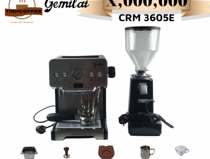 Trọn bộ COMBO máy pha cho Gia Đình, quán cafe take away TINHCOFFEE