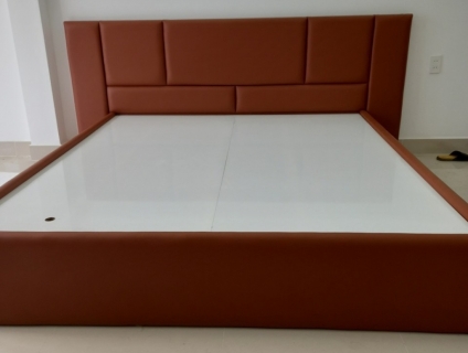 giường bọc nệm giá rẻ tại hcm
