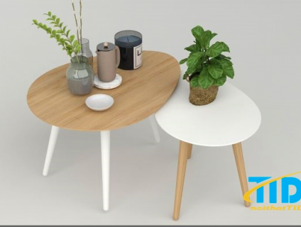 Bàn Trà TI-BT037 cặp bàn trà