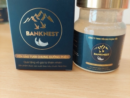 Yến sào chưng đường phèn BANKNEST - Yến sào cao cấp 100% nguyên chất
