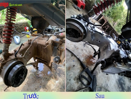 Nước rửa xe máy siêu sạch - Amigo