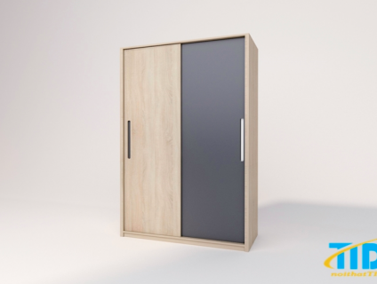 Tủ Áo TI-TA039 2 cửa sáng màu