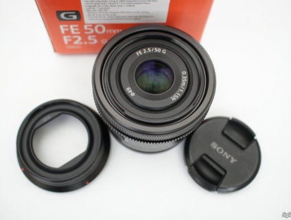 Bán lens  SONY FE 50 mm F/2.5G fullbox mới 99%