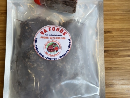 Bán Bò một nắng đặc sản Krongpa Gia Lai