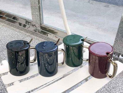 Ly sứ họa tiết noel sang trọng