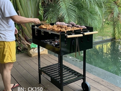 Bếp nướng than hoa ngoài trời CK350