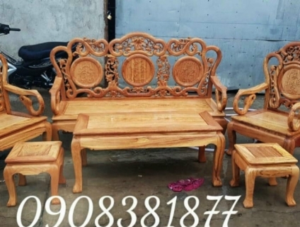 Nội thất gỗ gõ đỏ, gỗ hương, gỗ mun giá bình dân