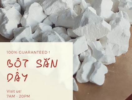 Bột Sắn Giây chất lượng đảm bảo cho sức khỏe.