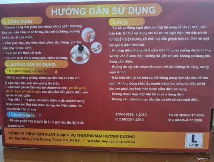 Sử dụng túi chườm HƯỚNG DƯƠNG giúp giảm đau