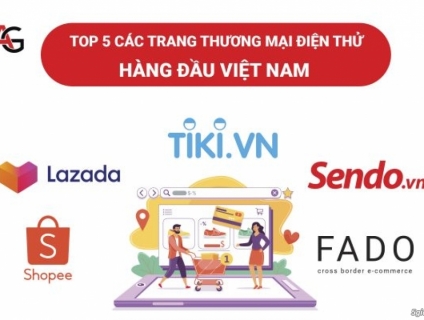 Top các trang thương mại điện tử hàng đầu Việt Nam
