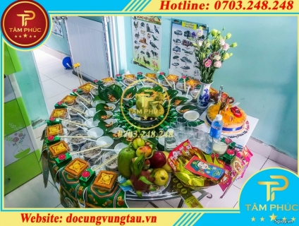 Mâm cúng thôi nôi cho bé trai tại Vũng tàu. HOTLINE 0703.248.248