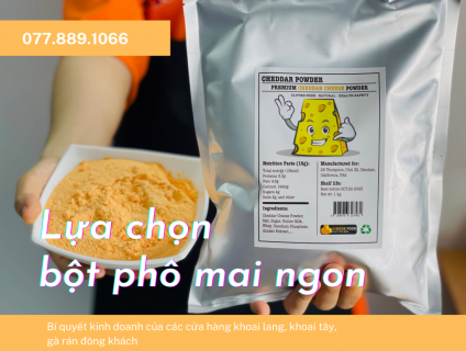 BỘT PHÔ MAI LẮC LOẠI NGON GIÁ TỐT