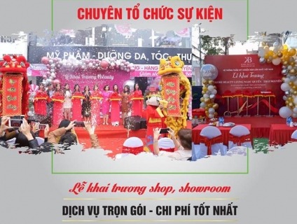 Tổ chức sự kiện khai trương khánh thành giá tốt