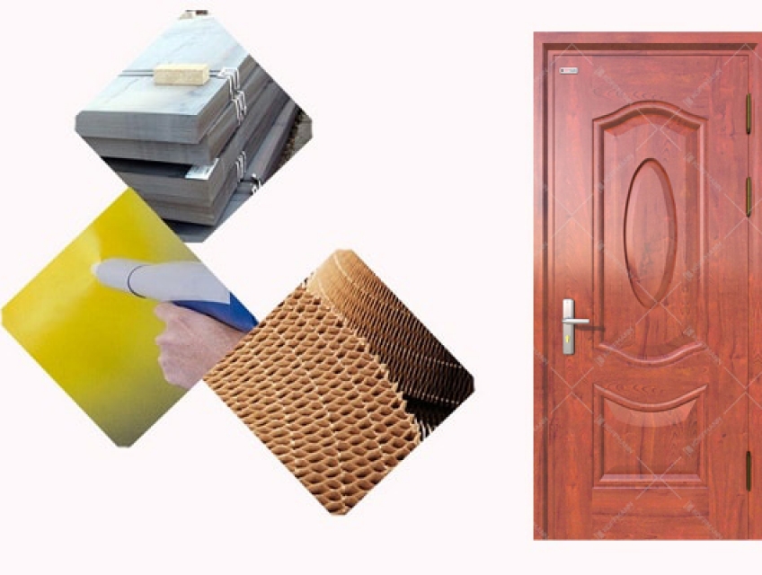 Cửa Thép Vân Gỗ Tại Phú Quốc