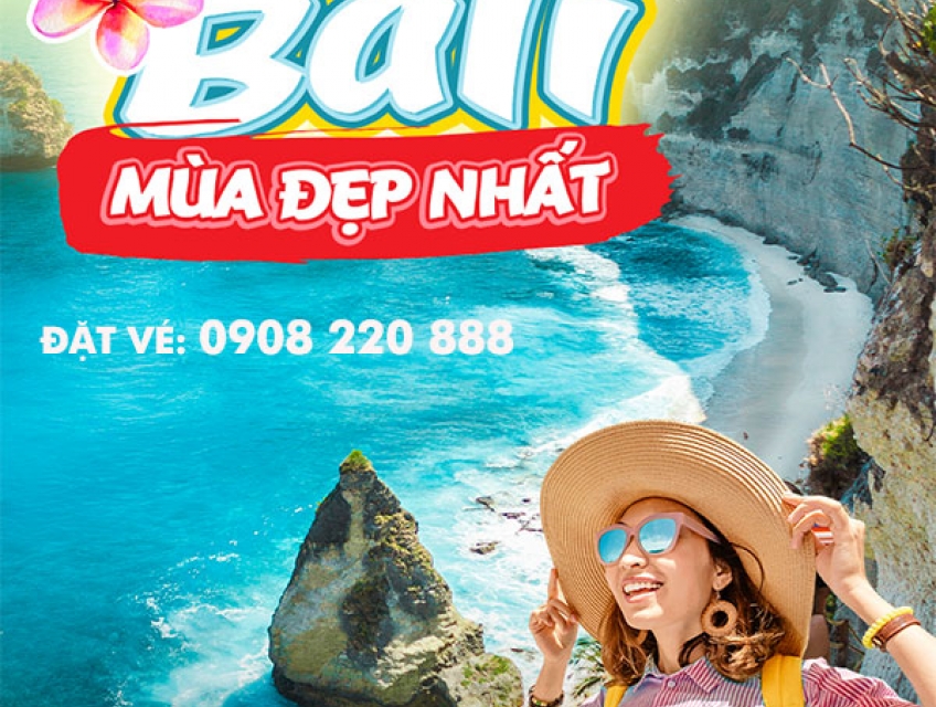 Vietjet Air ưu đãi vé máy bay đi Bali chỉ từ 599K