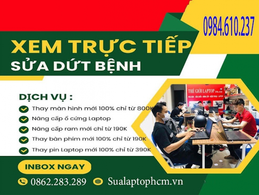 SỬA LAPTOP QUẬN 4