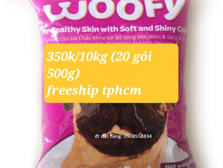 Freeship HCM thức ăn cho chó mèo giá rẻ