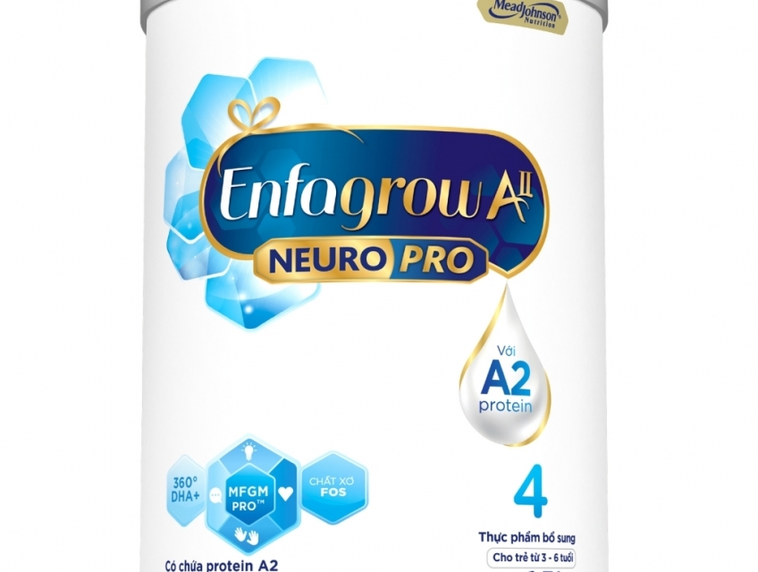 Sữa Enfagrow A2 số 4 dành cho trẻ mấy tuổi?