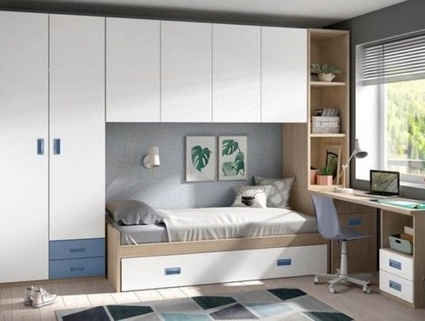 Tổng hợp những mẫu giường ngủ thông minh tiết kiệm diện tích cho phòng