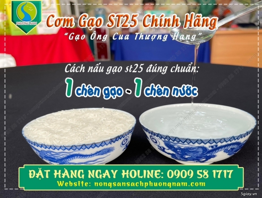 Cách Nấu Gạo ST25  Chính Thống Chính Hãng Chuẩn Quy Trình