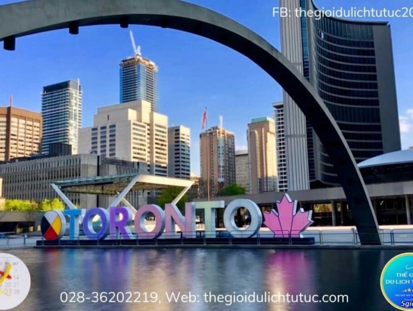 Tour Canada Toronto, Ottawa  10 Ngày