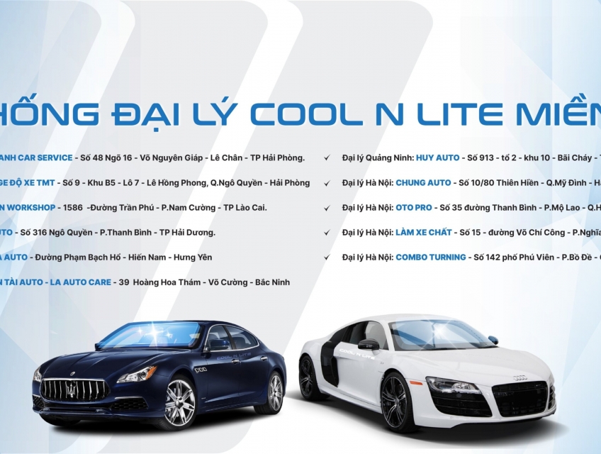 CÁC ĐẠI LÝ COOL N LITE MIỀN BẮC