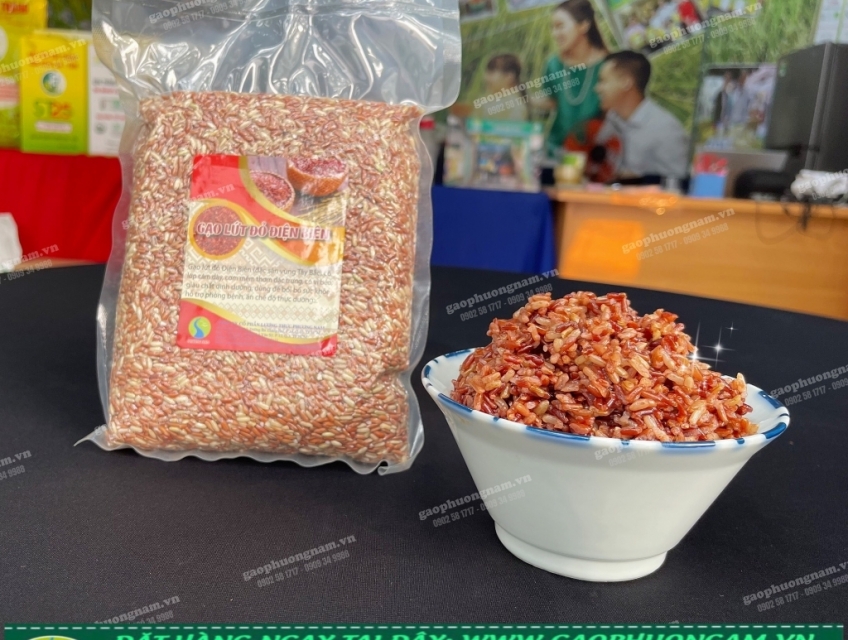 Gạo Lứt Đỏ Điện Biên Đẻo Mềm Ngon
