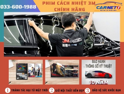 Địa chỉ dán phim cách nhiệt ô tô tại Định Công giá rẻ!