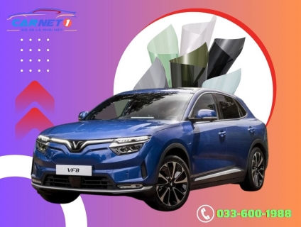 Dán phim cách nhiệt ô tô Vinfast VF8 ở đâu Hà Nội giá rẻ?