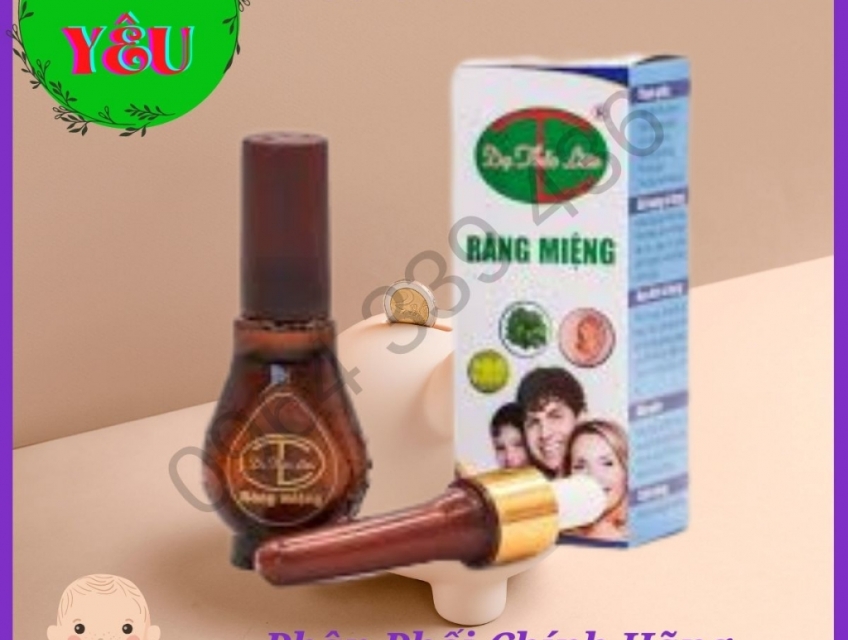 Tinh Dầu Thơm Miệng Dạ Thảo Liên Tinh Dầu Chống Hôi Miệng Ngừa Sâu Răn