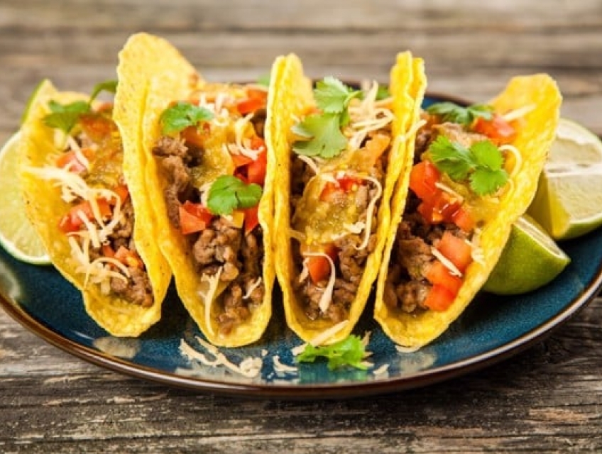 TACOS - A UNIQUE DISH OF MEXICO IN SPAGHETTI HẢI PHÒNG RESTAURANT