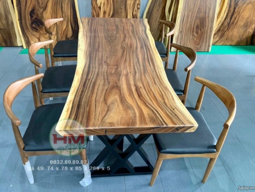 Cần bán bộ bàn gỗ me tây campuchia