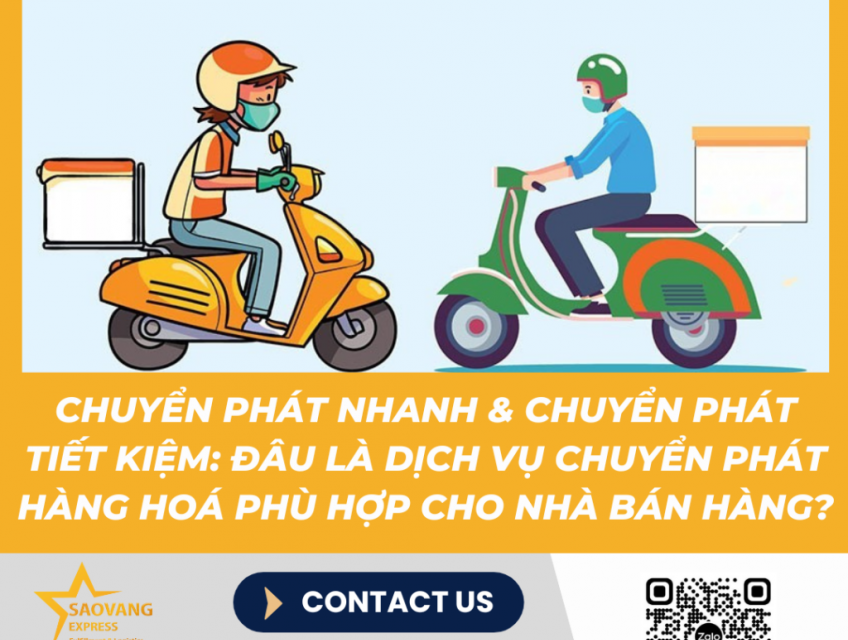Chuyển phát nhanh và Chuyển phát tiết kiệm: Đâu là dịch vụ chuyển phát