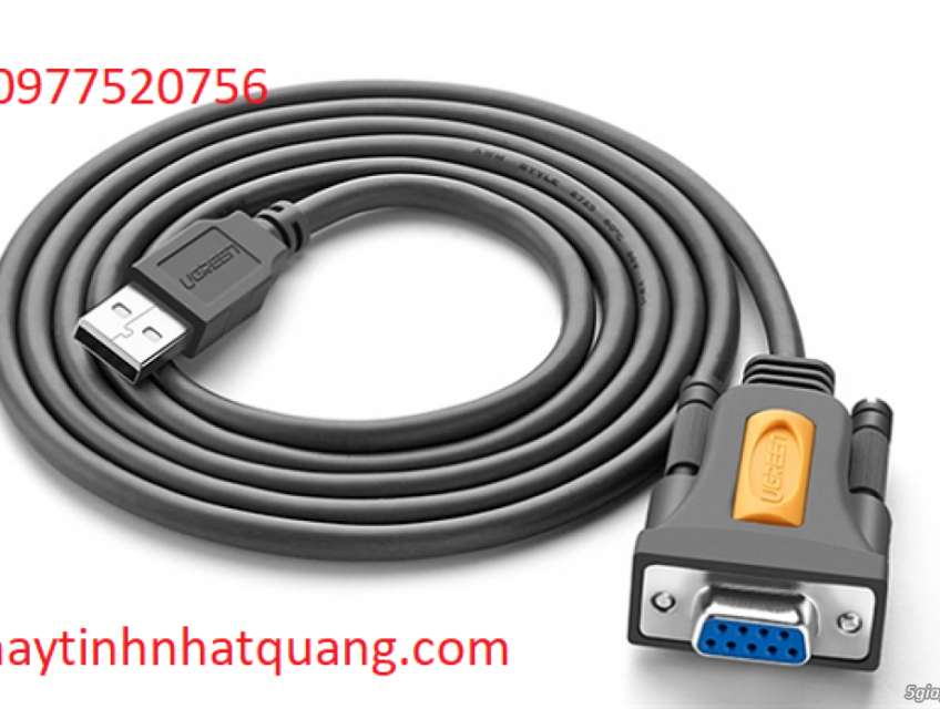 Cáp Chuyển USB to Com RS232 Cổng Âm Dài 1m5 Cao Cấp Ugreen 20201