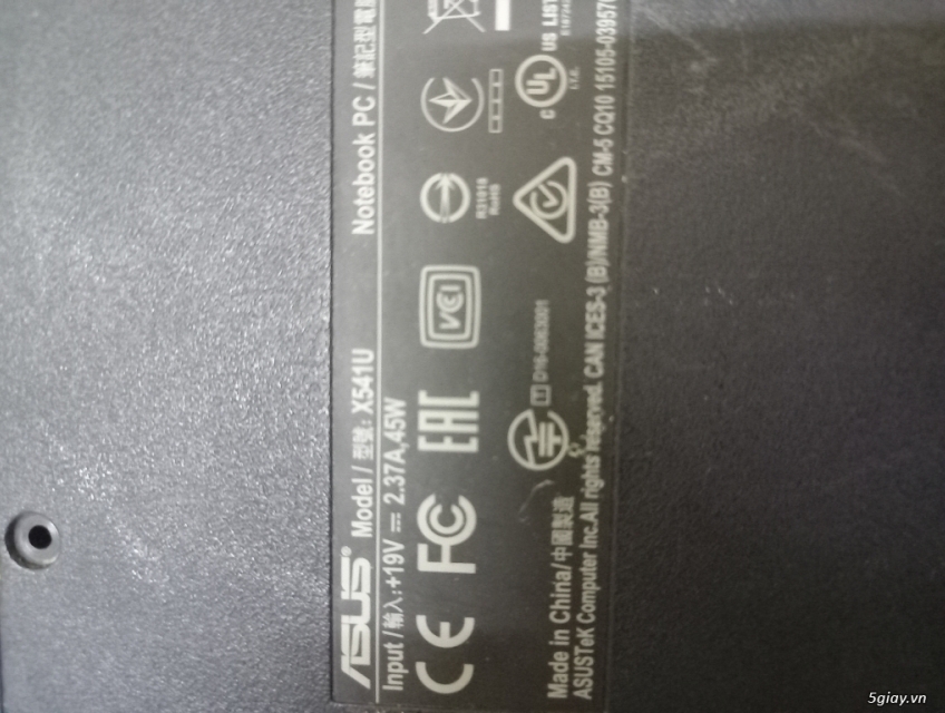 Ve chai laptop