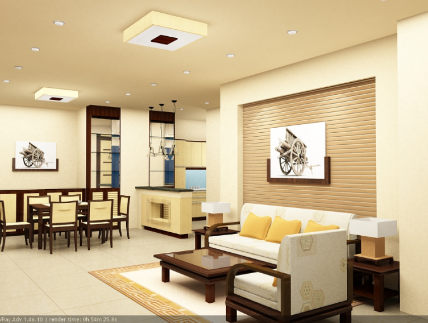 Những màu sơn phòng khách đẹp theo phong thủy năm 2023