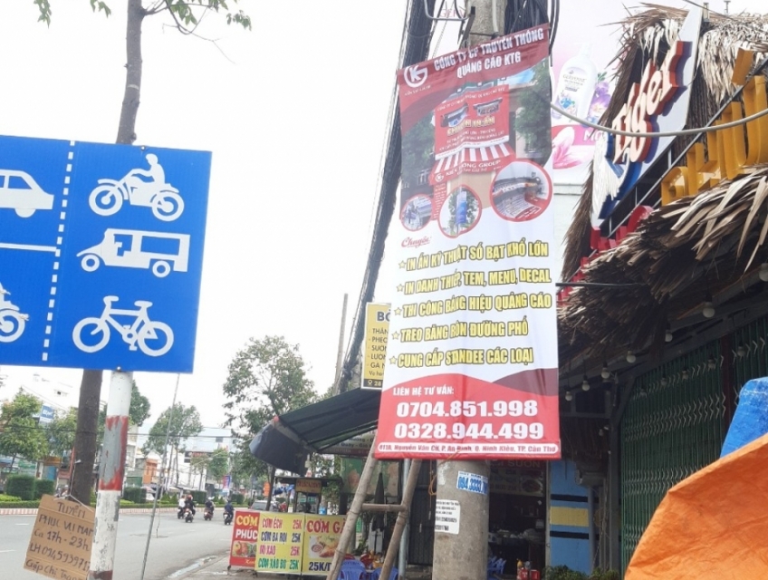 In ấn - xin giấy phép treo bandrol đườn phố giá rẻ