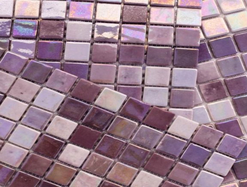 Gạch mosaic thủy tinh: Lựa chọn mới không thể bỏ qua