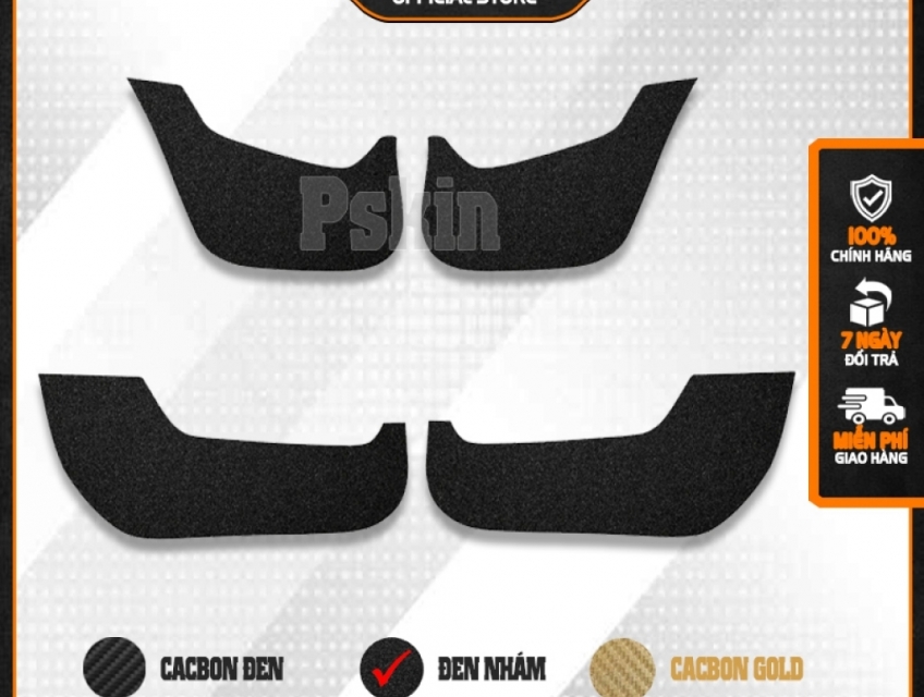 Dán Tapli cửa ô tô Vinfast VF8 vân Carbon