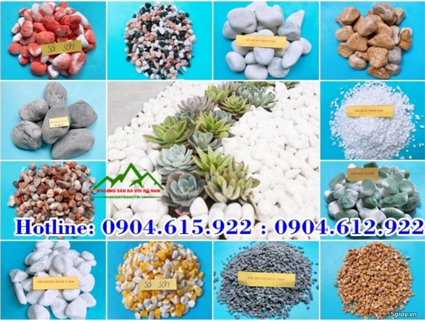 Sỏi trang trí sân vườn