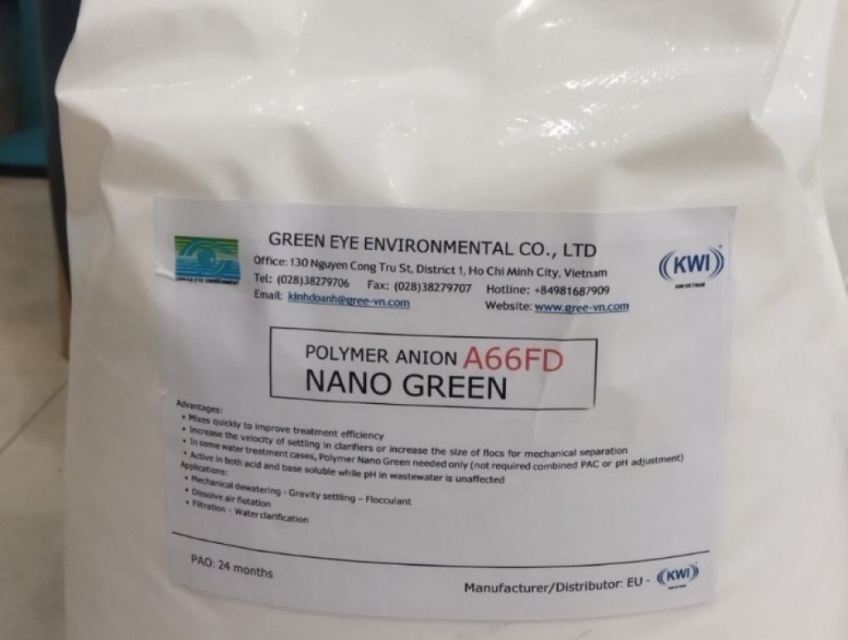 GREE CUNG CẤP POLYMER NANO GREEN ANION A66FD TRONG XLNT&ÉP BÙN