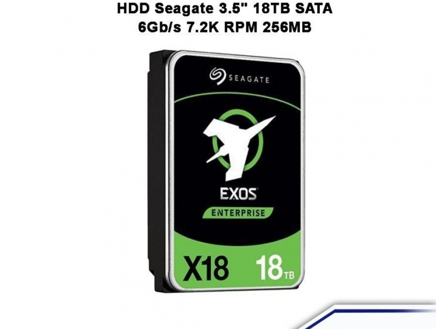 HHD SEAGATE 3.5" 18TB SATA 6Gb/s 7.2K RPM 256MB