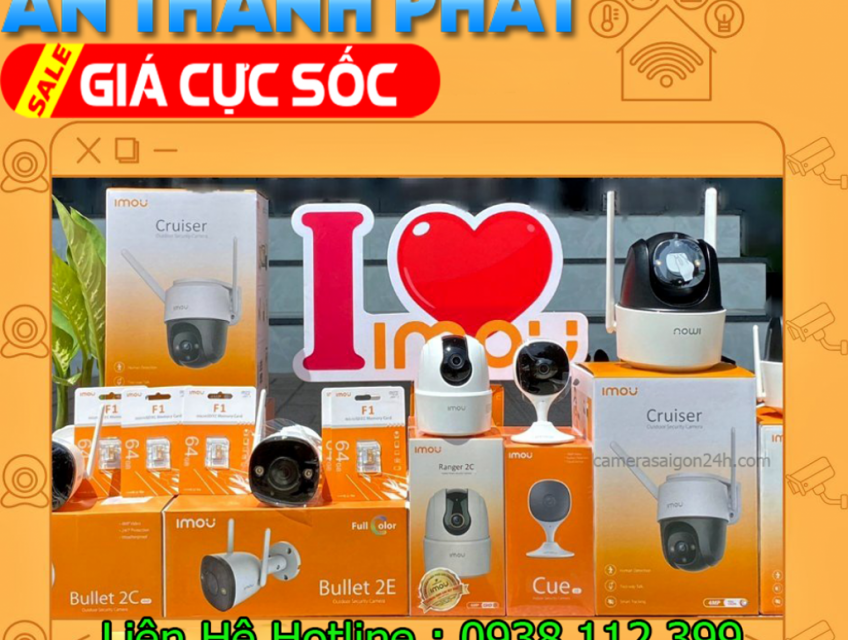 Lắp Camera Chính Hãng IMOU Giá Rẻ