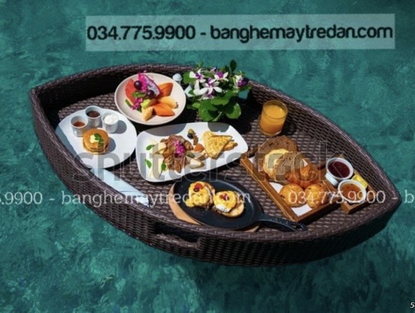 Khay nổi để đồ ăn - Thêm phong cách và tiện nghi cho trải nghiệm bể