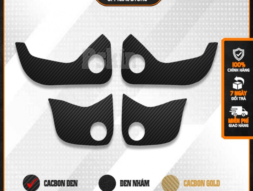 Dán Carbon Tapli cửa ô tô Mazda CX5 5D bền bỉ chống xước tốt