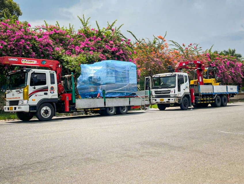 Cho thuê xe cẩu ở quận 10 giá rẻ